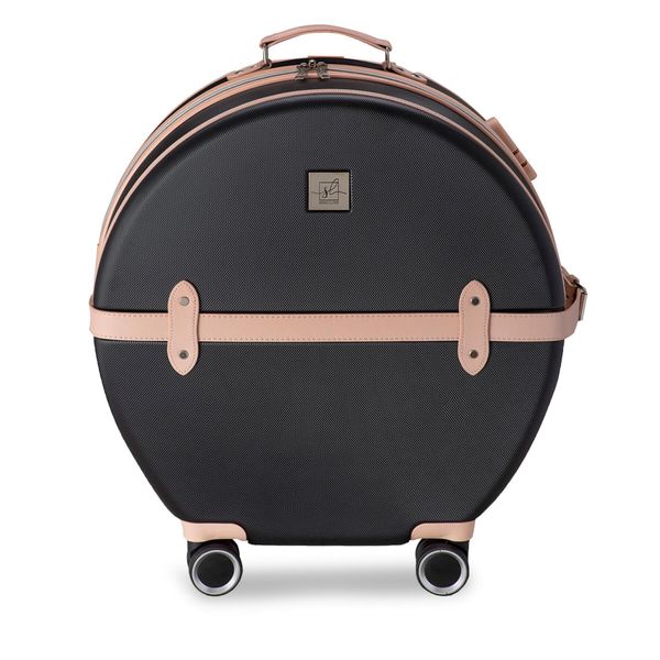 Semi Line Самолетен куфар за ръчен багаж Semi Line T5671-2 Черен