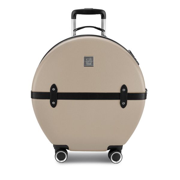 Semi Line Самолетен куфар за ръчен багаж Semi Line T5674-2 Златист