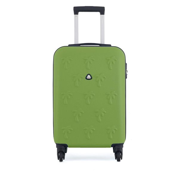 Semi Line Самолетен куфар за ръчен багаж Semi Line T5703-1 Зелен