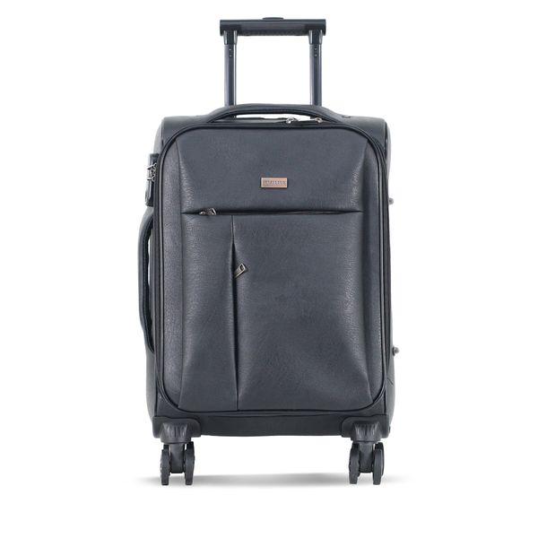 Semi Line Самолетен куфар за ръчен багаж Semi Line T5774-1 Черен