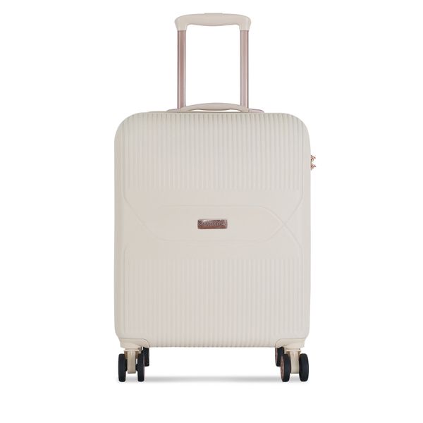 Semi Line Самолетен куфар за ръчен багаж Semi Line T5786-1 Екрю