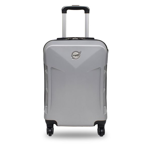 Semi Line Самолетен куфар за ръчен багаж Semi Line T5797-1 Сребрист