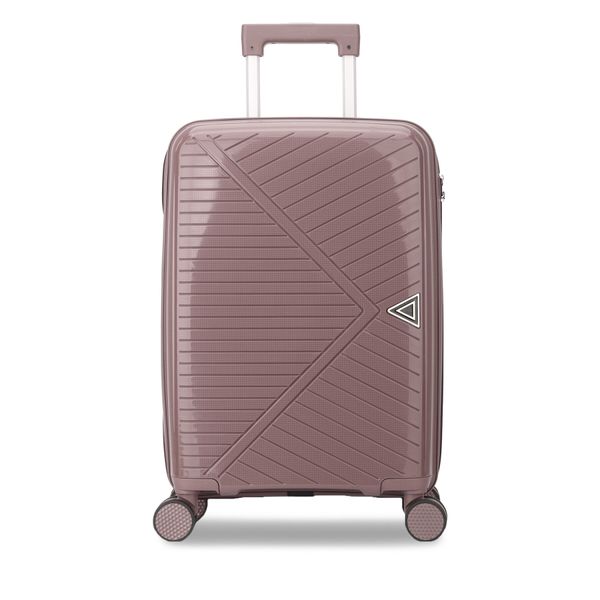 Semi Line Самолетен куфар за ръчен багаж Semi Line T5827-1 Кафяв