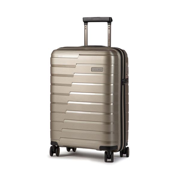 Travelite Самолетен куфар за ръчен багаж Travelite Air Base 075347-40 Златист