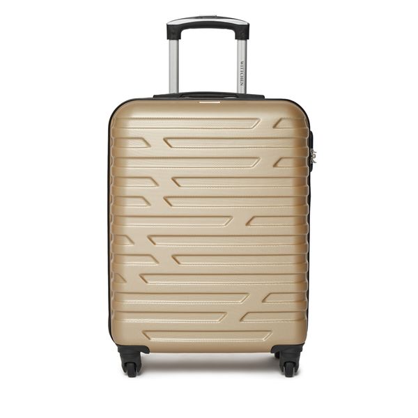 WITTCHEN Самолетен куфар за ръчен багаж WITTCHEN 56-3A-391-80 Златист
