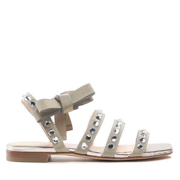 AGL Сандали AGL Crystal Flat D667034PCKG0869507 Зелен