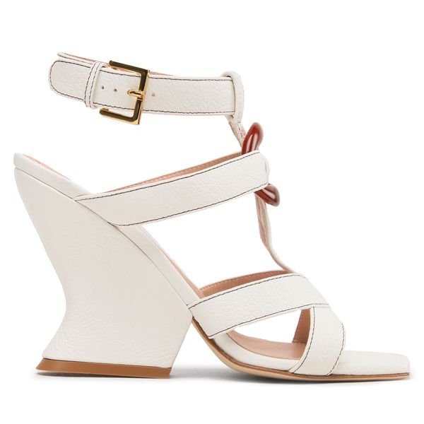 Alberta Ferretti Сандали Alberta Ferretti 23151A6306 8003 Бял