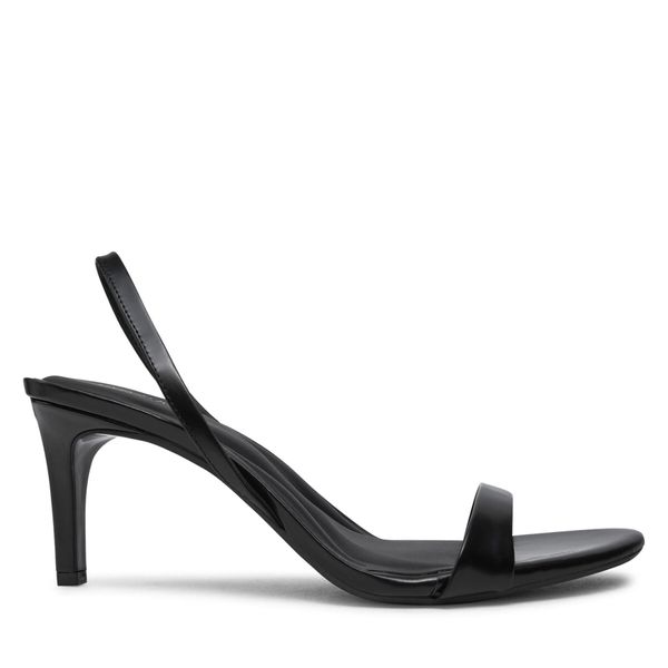 Calvin Klein Сандали Calvin Klein Heel D'Orsay Sandal 70 - Brush L HW0HW02265 Черен