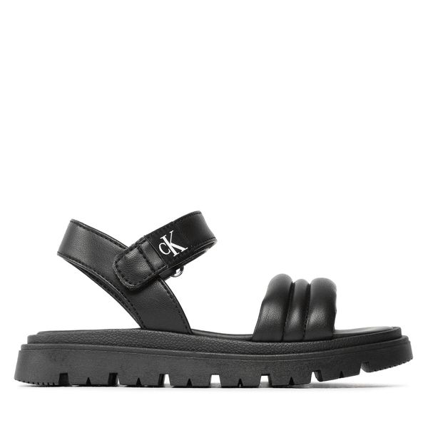 Calvin Klein Jeans Сандали Calvin Klein Jeans Velcro Sandal V4A2-80512-1614 Черен