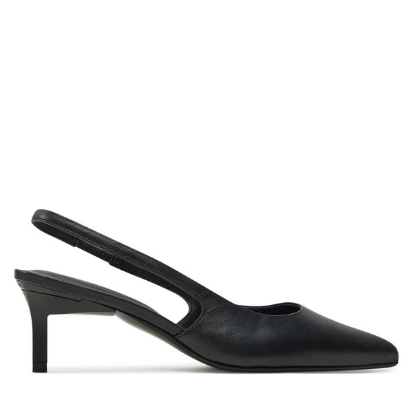 Calvin Klein Сандали Calvin Klein Slingback Pump 50 HW0HW02069 Черен
