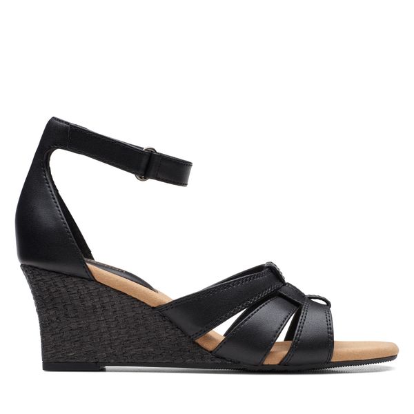 Clarks Сандали Clarks Kyarra Joy 26171242 Черен