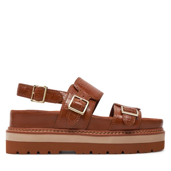 Clarks Сандали Clarks Orianna Glide 26176644 Кафяв