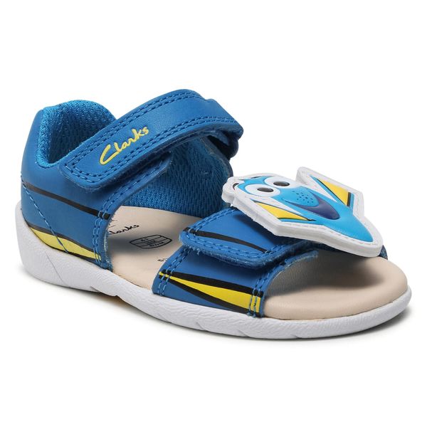 Clarks Сандали Clarks Zora Nemo T 261583886 Син