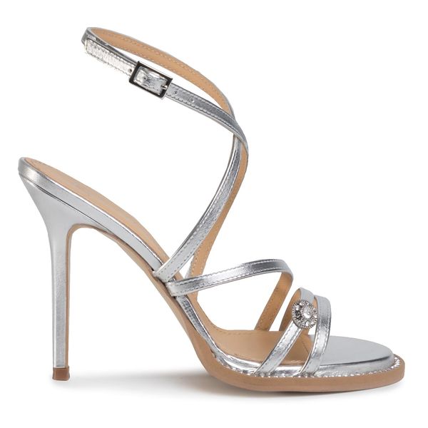 Eva Minge Сандали Eva Minge EM-53-07-000809 Сребрист