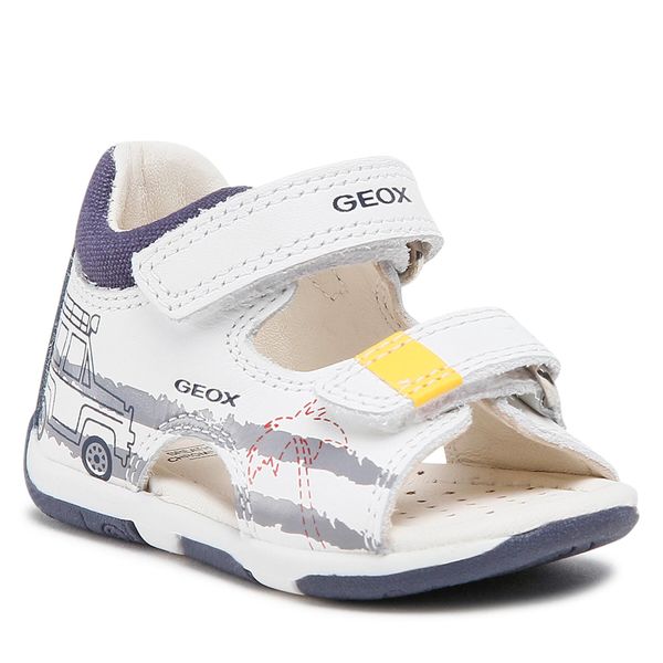 Geox Сандали Geox B S.Tapuz B. C B150XC 08510 C1039 Бял