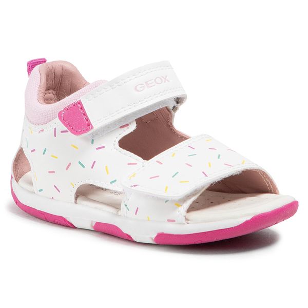 Geox Сандали Geox B S.Tapuz G. D B150YD 000BC C0406 Бял