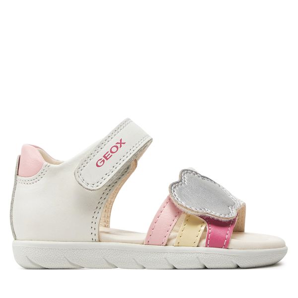 Geox Сандали Geox B Sandal Alul Girl B451YA 085NF C0653 M Бял