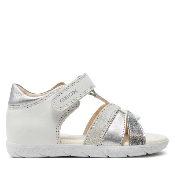 Geox Сандали Geox B Sandal Alul Girl B451YC 085MA C0007 M Бял