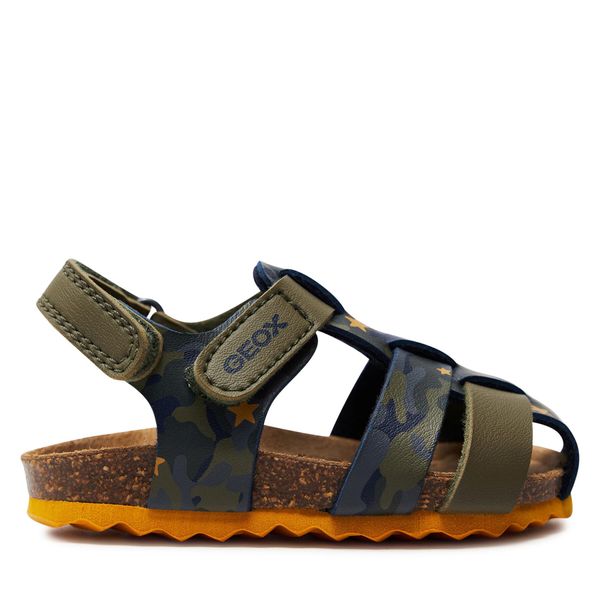 Geox Сандали Geox B Sandal Chalki Boy B452QA 00454 C3375 M Зелен