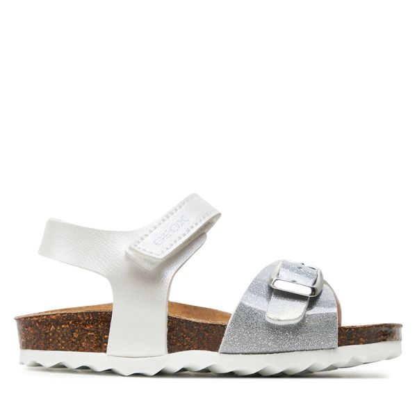 Geox Сандали Geox B Sandal Chalki Girl B922RA 0NFKC C0007 M Бял