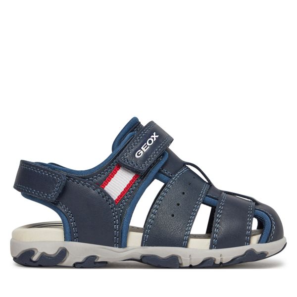 Geox Сандали Geox B Sandal Flaffee Boy B4559B 08515 C4002 S Тъмносин