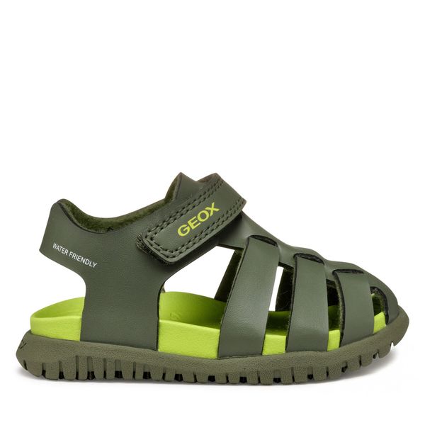 Geox Сандали Geox B Sandal Fusbetto B556AA 000BC C3016 Зелен