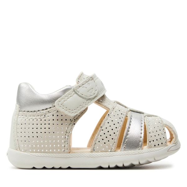Geox Сандали Geox B Sandal Macchia Gir B254WB 007NF C1Q1N Бял
