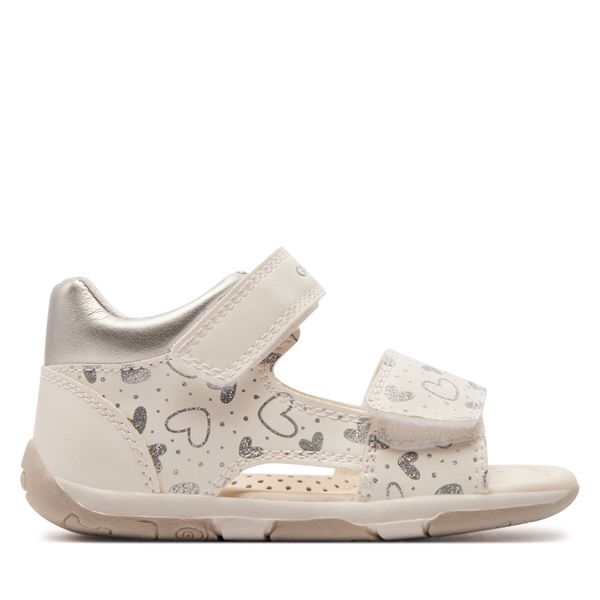 Geox Сандали Geox B Sandal Tapuz Girl B450YA 054AJ C0007 Бял