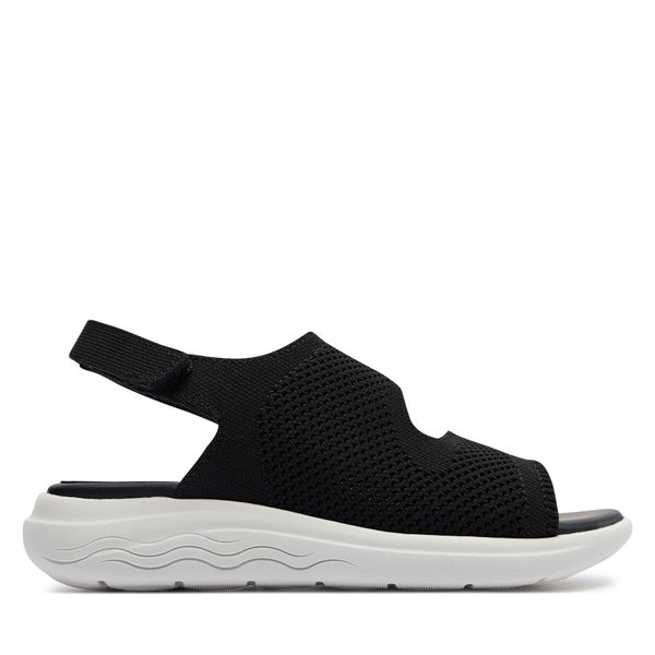 Geox Сандали Geox D Spherica Ec5 D45SVA 0006K C9999 Черен