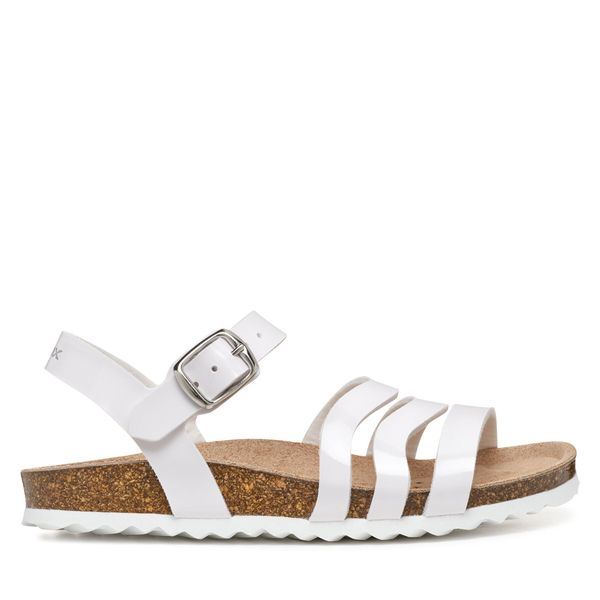 Geox Сандали Geox J Adriel J558MF 000HH C1000 S Бял