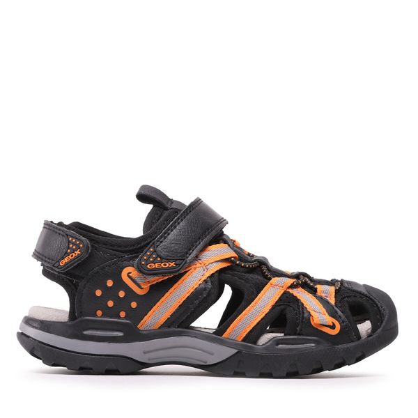 Geox Сандали Geox J Borealis Boy J920RB0ME14C0038 S Черен