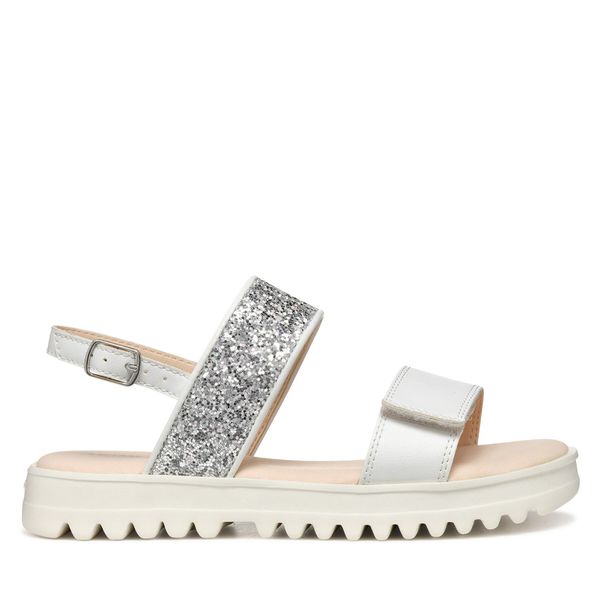 Geox Сандали Geox J Coralie Gir J556EA 0BCEW C1Z1N M Бял