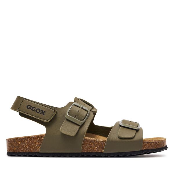 Geox Сандали Geox J Ghita Boy J358LD 000BC C3009 D Каки