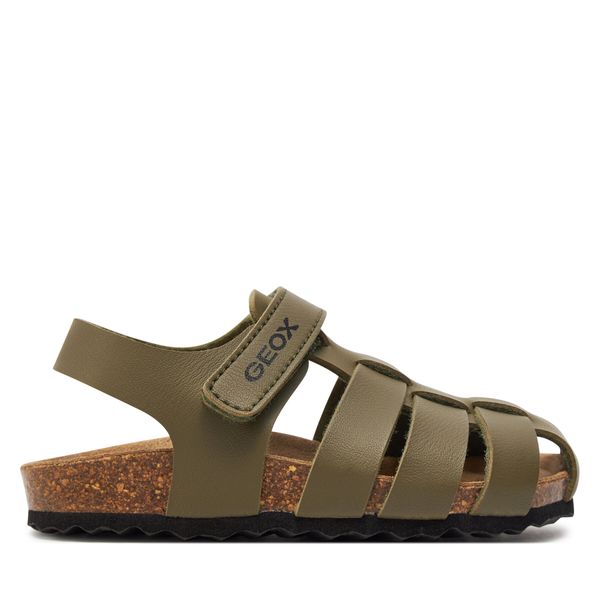 Geox Сандали Geox J Ghita Boy J458LA 000BC C3009 M Каки