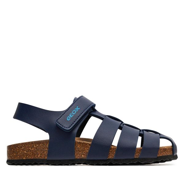 Geox Сандали Geox J Ghita Boy J458LA 000BC C4002 S Тъмносин