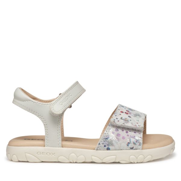 Geox Сандали Geox J Haiti J028ZA 007BC C1714 S Бял