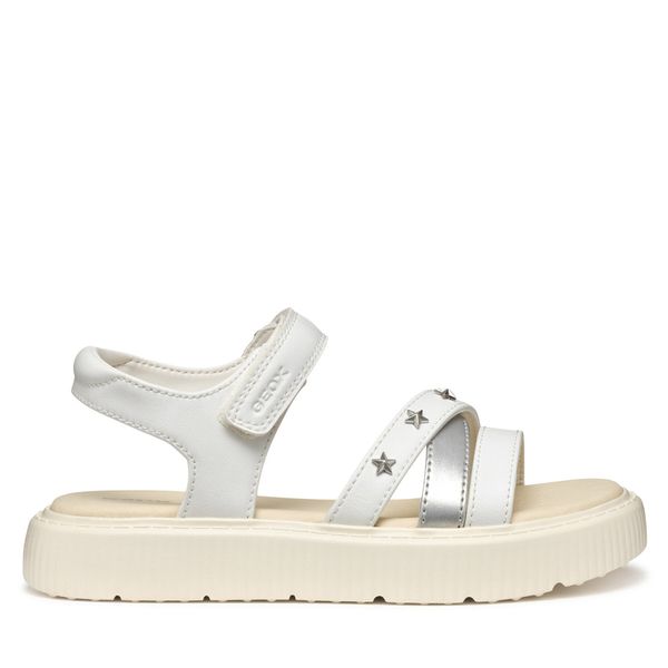 Geox Сандали Geox J Kodette Gir J45DBI 000BC C0007 D Бял