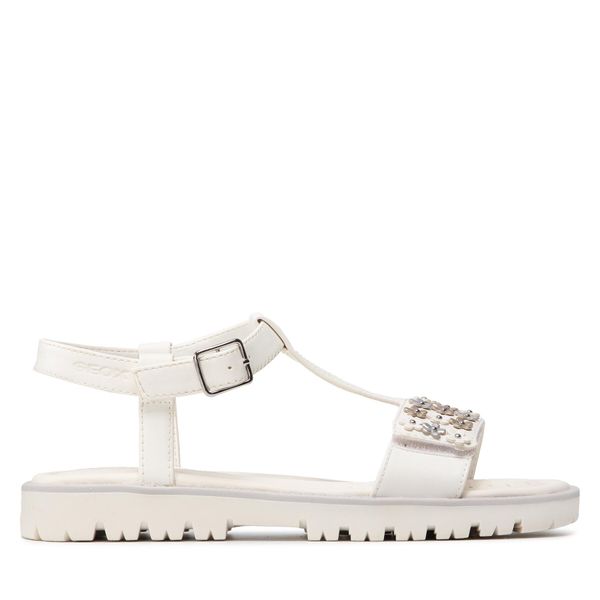 Geox Сандали Geox J S. Starblush G.A J25FYA 000BC C1000 S Бял