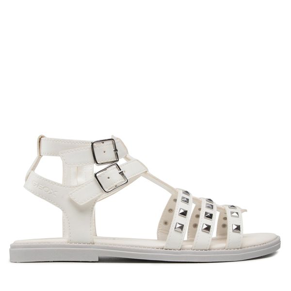 Geox Сандали Geox J S.Karly G. C J2535C 000BC C1000 S Бял