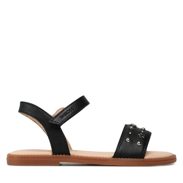 Geox Сандали Geox J S.Karly G. H J2535H 000BC C9999 M Черен