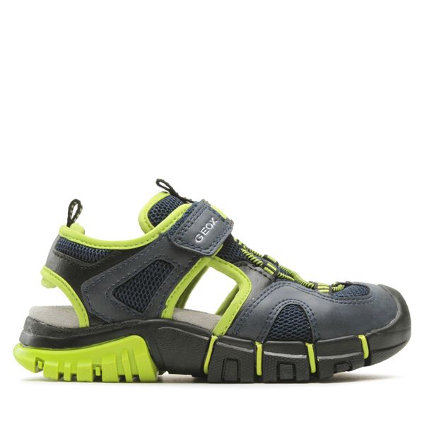 Geox Сандали Geox J Sandal Dynomix Boy J35GHA014MEC0749 S Тъмносин