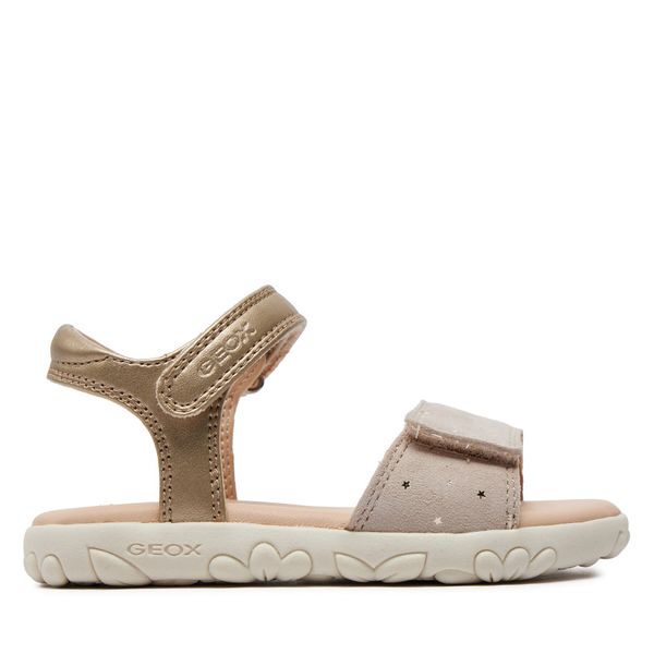 Geox Сандали Geox J Sandal Haiti Girl J028ZA 007NF C0208 M Златист