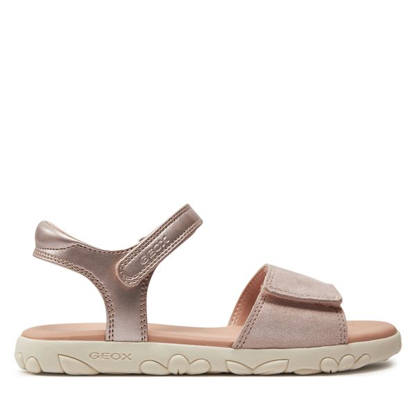 Geox Сандали Geox J Sandal Haiti Girl J028ZA 0MANF C8172 D Розов