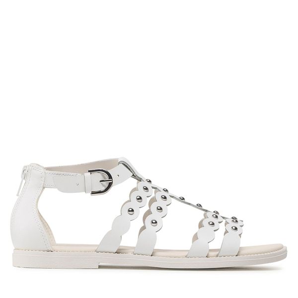 Geox Сандали Geox J Sandal Karly Girl J3535D043BCC1000 D Бял