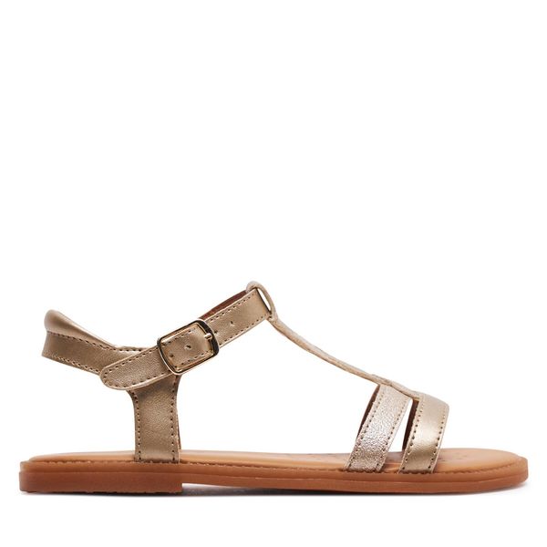 Geox Сандали Geox J Sandal Karly Girl J4535H 0NFQD C2010 S Златист