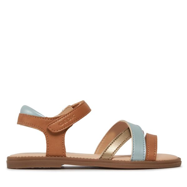 Geox Сандали Geox J Sandal Karly Girl J5235D 054AJ C5BF3 S Бежов