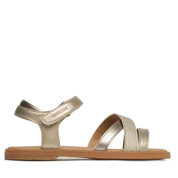 Geox Сандали Geox J Sandal Karly Girl J5235D 0NFHI C2010 S Златист