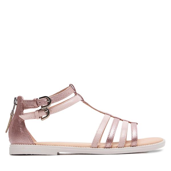 Geox Сандали Geox J Sandal Karly Girl J7235D 0QDHH C8172 D Розов