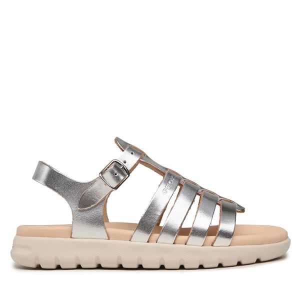 Geox Сандали Geox J Sandal Soleima Gir J35GSB 000CF C1007 S Сребрист