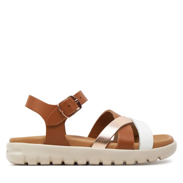 Geox Сандали Geox J Sandal Soleima Gir J45GSA 043CF C6A7F M Кафяв